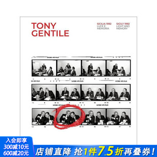 光影与记忆 Sicily 预售 1992—— 英文摄影作品集 进口书 Memory Tony 托尼?真蒂莱：西西里 Light 1992. Gentile 正版 and