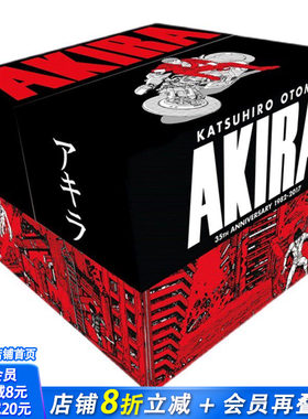 【预售】英文原版 阿基拉35周年纪念盒装 Akira 35th Anniversary Box Set英文漫画原版图书进口书籍Katsuhiro Otomo