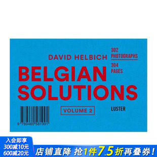 英文摄影作品集 进口书 卷二 Volume Solutions 比利时解决方案 Belgian 正版 原版 预售