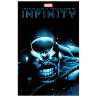 【預(yù)售】Infinity 無限 漫威正版原版英文漫畫 *厚近600頁值得擁有 滅霸復(fù)仇者聯(lián)盟【善優(yōu)童書】