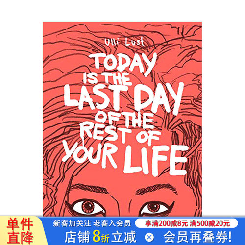 【现货】余生后一天 漫画家Ulli Lust图像小说传记 Today Is the Last Day of the Rest of Your Life 英文进口图书漫画