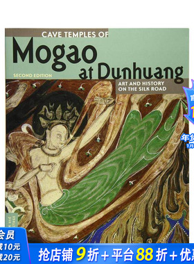【预售】敦煌莫高窟 Caves Temples of Mogao at Dunhuang 原版英文艺术画册画集 正版进口书