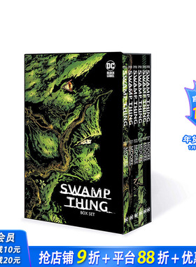 【预售】沼泽怪物盒装版 英文原版 Saga of the Swamp Thing Box Set DC漫画 阿兰摩尔