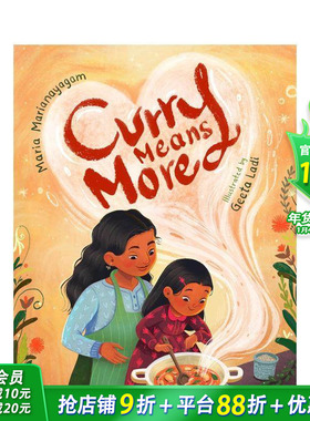 【预售】咖喱意味更深 Curry Means More 英文儿童插画故事绘本 进口童书