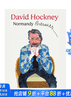 【现货】英文原版 大卫·霍克尼：诺曼底肖像 David Hockney: Normandy Portraits 英文艺术画册画集 正版进口图书