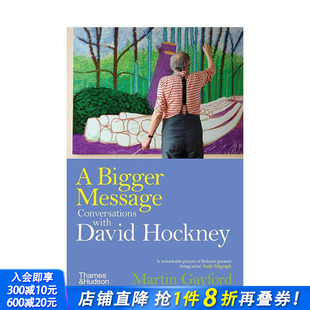 Conversations 预售 对谈 英文艺术画册 进口书 原版 Bigger 创造力本质：与大卫·霍克尼 David with Message 正版 Hockney