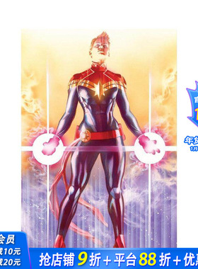 【预售】惊奇队长：卡罗尔·丹弗斯传奇 Captain Marvel: The Saga of Carol Danvers 原版英文漫画 正版进口图书