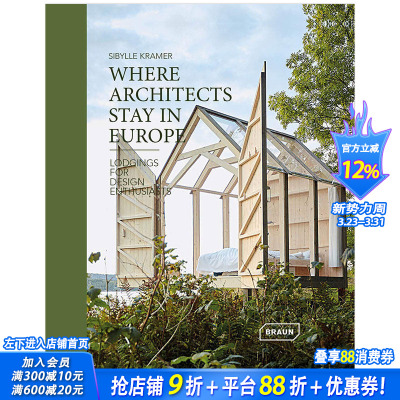 【现货】Where Architects Stay in ope 建筑师停留的欧洲地方