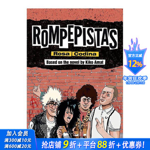 【预售】罗帕皮斯塔斯 Rompepistas 原版英文漫画书 正版进口书