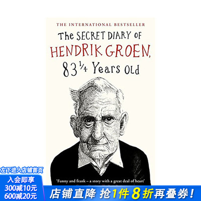 【现货】The Secret Diary of Hendrik Groen，亨德里克·格林的秘密日记英文原版 英文小说 正版进口书籍