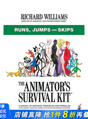 【现货】英文原版 动画师的生存工具包：跑、跳、跃 The Animator’s Survival Kit 艺术技法 正版进口图书画册