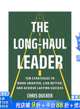 【预售】长效领导力 The Long-Haul Leader 原版英文商业行销 正版进口书