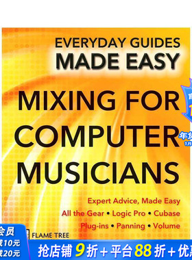 【现货】英文原版 计算机音乐家混音 Mixing for Computer Musicians 英文音乐 正版进口书籍 善优图书