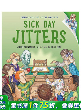 【预售】病假不安 Sick Day Jitters 英文儿童插画故事绘本 进口童书