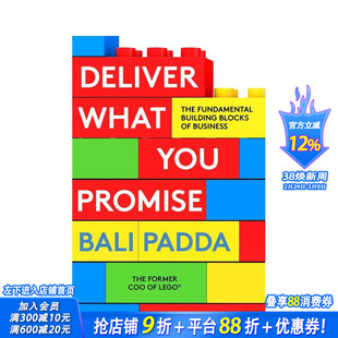 【预售】言出必行：商业的基石 Deliver What You Promise:The Building Blocks of Business 英文商业行销 正版进口书