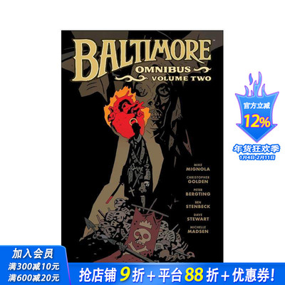 [XJ]巴尔的摩 综合卷2 Baltimore Omnibus Volume 2 原版英文漫画书 正版进口书