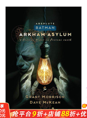 【现货】蝙蝠侠：阿卡姆疯人院（新版） Absolute Batman: Arkham Asylum (New Edition) 原版英文漫画书 正版进口书