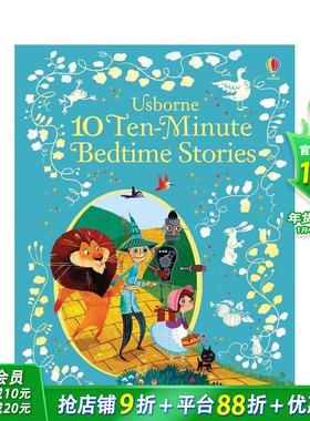 【预售】10 Ten-Minute Bedtime Stories 10个10分钟的睡前插画故事【善优童书】