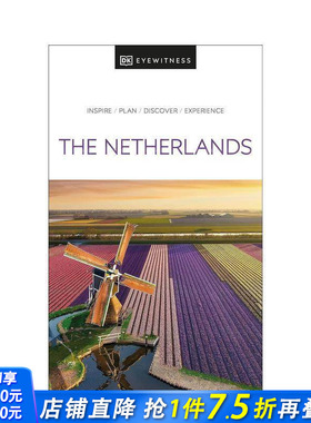 【预售】【DK视界】荷兰 【DK Eyewitness】The Netherlands 原版英文旅行 正版进口书