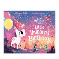 【現(xiàn)貨】英文原版 睡前十分鐘故事：小du角獸的生日 Ten Minutes to Bed: Little Unicorn’s Birthday 英語兒童故事繪本進(jìn)口