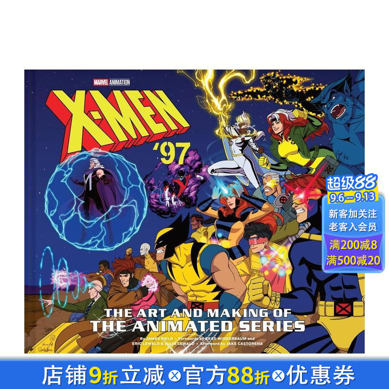 【预售】X战警97:动画系列的艺术与制作 X-Men '97: The Art and Making of the Animated Series 原版英文生活 正版进口书