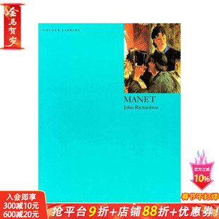 【预售】马奈 【Colour library】Manet 原版英文艺术画册画集 正版进口书