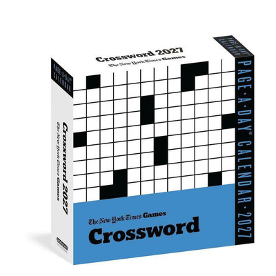 【预售】【日历】纽约时报填字游戏 一天一页 2027年日历 The New York Times Crossword Page-A-Day? Calendar 正版进口文创周边