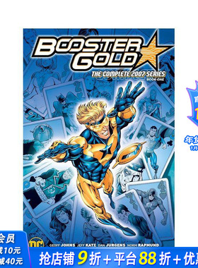 【预售】金色先锋 2007年全系列第 1 册 Booster Gold Complete 07 Bk 1 原版英文漫画书 正版进口书