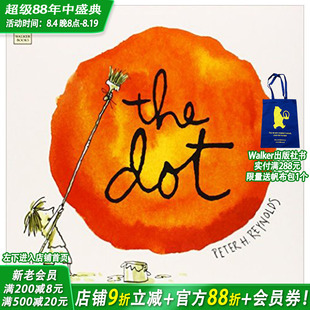【现货】The Dot 波点 英文原版儿童 获奖绘本彼得雷诺兹 创意想象力 3-6岁 someday画家 Peter H Reynolds【善优童书】