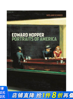 【预售】爱德华·霍珀:美国肖像 Edward Hopper: Portraits of America 原版英文艺术画册画集 正版进口书