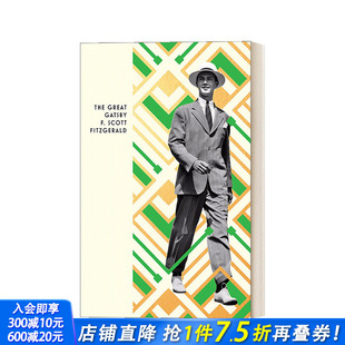 世界文学 英文原版 了不起 饰系列 Vintage Gatsby 正版 Great 复古装 The Deco 善优图书 进口书 盖茨比 预售