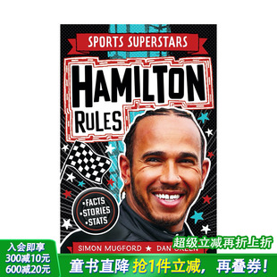 Hamilton 预售 Heroes Rules 正版 运动明星特辑：F1赛车手：刘易斯·汉密尔顿 图像小说 英文原版 进 Sports 英文漫画 Lewis