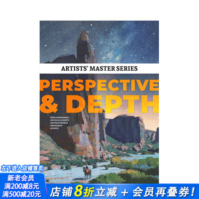 【现货】透视与深度 【Artists’ Master】Perspective and Depth 原版英文艺术画册画集 正版进口书