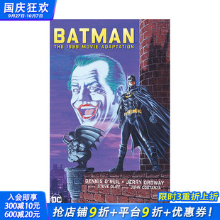 善優圖書 正版 The 蝙蝠俠：1989年電影改編 進口書籍 Movie 英文原版 Adaptation 英文漫畫 1989 預售 Batman