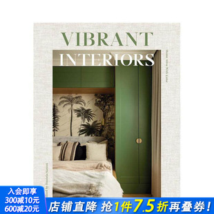 Vibrant Alive 现货 家居设计 饰 进口书 英文室内设计装 Interiors 色彩觉醒：充满生命力 Color with Homes 正版 原版