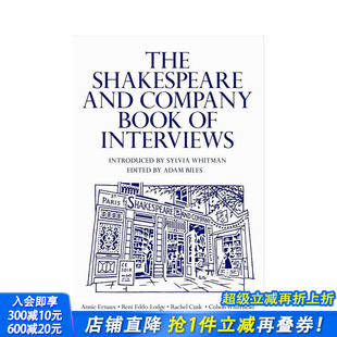 The 进口书 正版 预售 莎士比亚书店访谈录 Interviews and Shakespeare 英文文学传记 Company 原版 Book