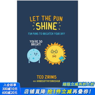 双关语 心灵解忧笑话 Let 英文原版 一天 让双关语照亮你 Shine Pun the 现货