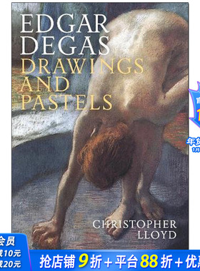 【现货】埃德加·德加 Edgar Degas: Drawings and Pastels 绘画与蜡笔画 英文进口原版艺术画册画集书籍图书