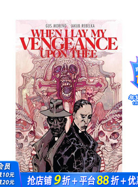 【预售】当我向你施加复仇之时 When I Lay My Vengeance Upon Thee 原版英文漫画书 正版进口书