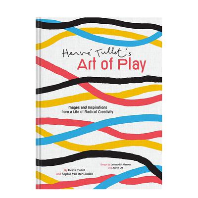 【现货】英文原版 埃尔维·杜莱：寓创作于玩乐 Herve Tullet‘s Art of Play 插画/原画/设定集 正版进口图书画册