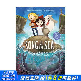 海洋之歌 善优童书 进口图书 Sea 预售 英文原版 英语儿童漫画故事 Song 图像小说 正版 8岁 the