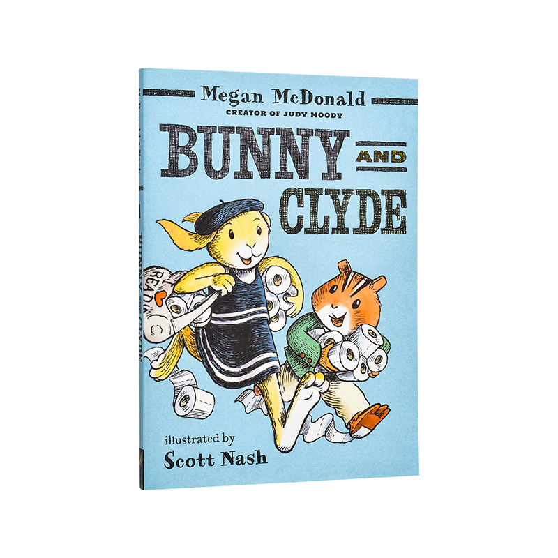 【现货】邦妮与克莱德兔 Bunny and Clyde 英文儿童桥梁章节故事 英语拓展阅读进口书 初章书 Megan McDonald图片