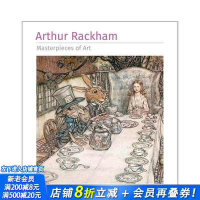 【现货】亚瑟·拉克姆（新版） 【Masterpieces of Art】Arthur Rackham 原版英文艺术画册画集 正版进口书