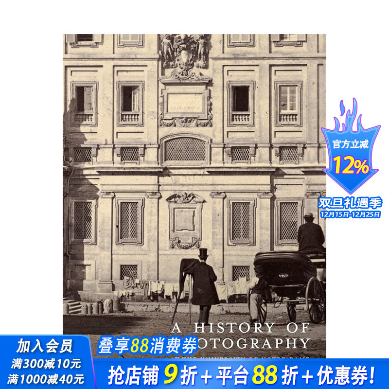 【预售】英文原版 圣母大学摄影史：19世纪 A History of Photography at the University of Notre Dame 正版进口书籍艺术画册