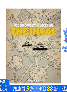 【预售】英文原版 印卡石黑白版 Incal Black & White Edition 餐饮料理食谱 正版进口书籍 善优图书