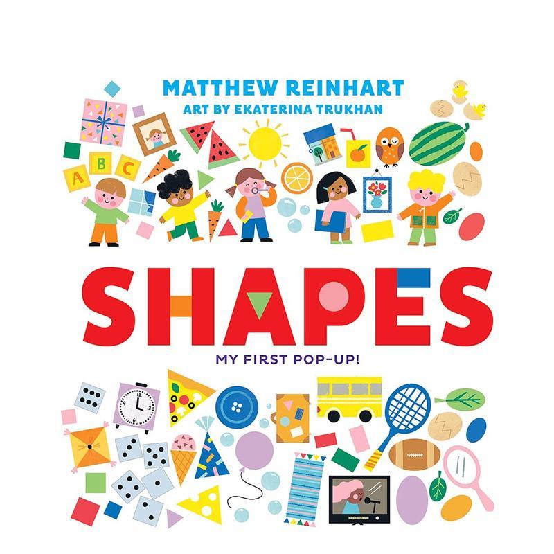 【预售】形状：我的立体书 A POP MAGIC BOOK 立体书大师马修·莱因哈特 Matthew Reinhart 儿童立体 英文原版正版进口图书籍