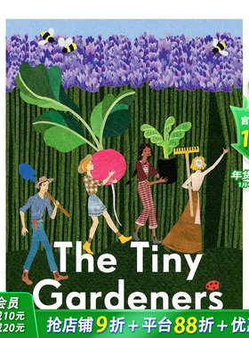 【现货】小小园丁 【Tiny Professions】The Tiny Gardeners 英文儿童插画故事绘本 进口童书