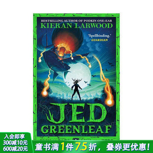 Jed Greenleaf 英文儿童故事 儿童奇幻冒险故事 杰德·格林利夫 英语拓展阅读进口书 书作家创作 预售
