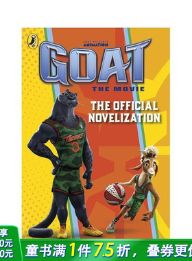 【预售】GOAT：官方小说版 GOAT: The Official Novelisation 英文儿童故事 英语拓展阅读进口书 索尼动画2026新片 库里领衔制作