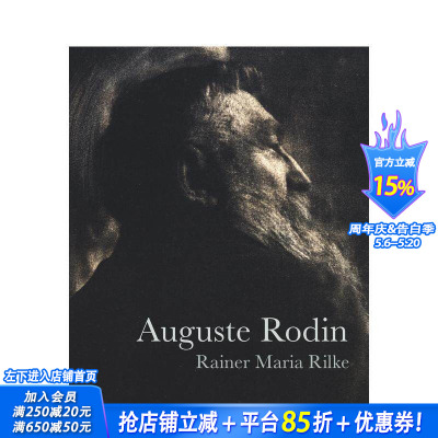 【预售】奥古斯特·罗丹 Auguste Rodin 原版英文艺术画册画集 正版进口书